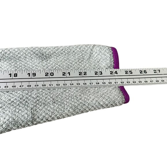 Patagonia Re-Tool Snap-T Fleece Jacket Women’s Medium Gray Pink Purple Pullover - Picture 9 of 10